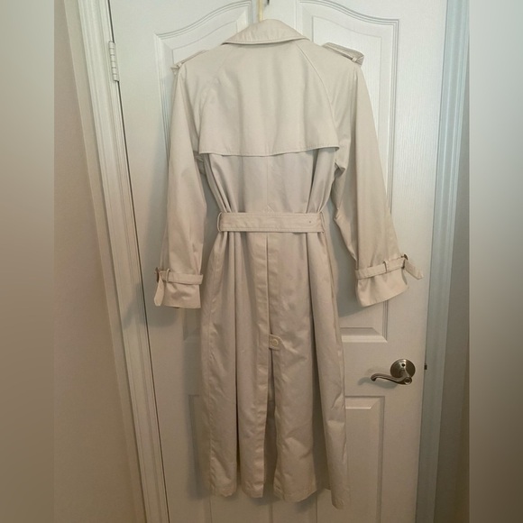 Evan Picone Vintage Fully Lined Trench Coat Size 16 - Picture 2 of 16
